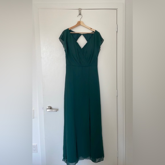AW Kathy Dress - Bridesmaid Wedding Guest - Color : Dark emerald - Size 14 - New - Picture 3 of 8